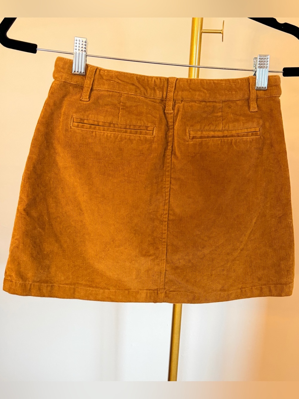 J. Crew Crewcuts Girls Corduroy Mini Skirt w/ Pockets in Saddle Brown Size 12 - Picture 9 of 9